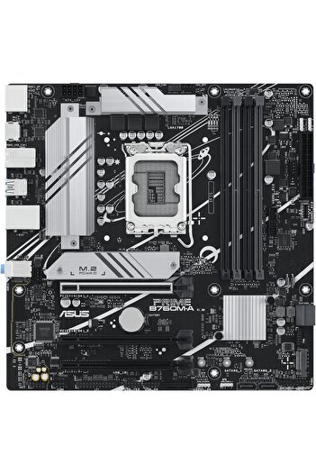 ASUS اللوحة الأم Prime B760M-A-CSM Business Socket Intel LGA 1700 (Intel B760، mATX، ذاكرة DDR5، 2x