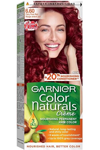 Garnier Color Naturals -6.6 Fiery Pure Red (647147) --- Garnier Pure Red 6.60