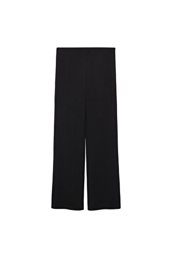 MANGO Woman Women's Black Pants 67993692