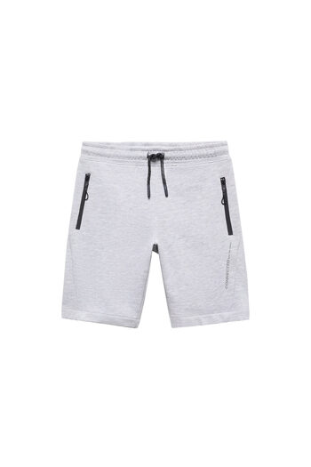 MANGO Woman Metal Gray Boy's Shorts & Bermuda 67987921