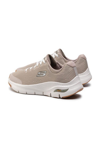 SKECHERS Béžové tenisky pro dospělé