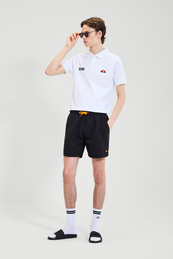 Ellesse Pánské tričko Polo Neck – bílé