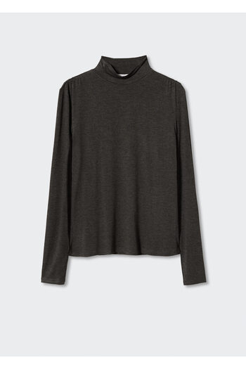 MANGO Dark Gray Women's T-Shirt47001278