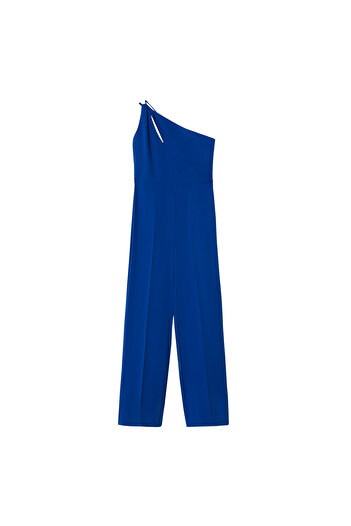 MANGO Women's Blue Jumpsuit 37945818