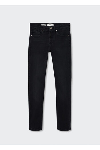 MANGO Woman Black Denim Women's Trousers37000103