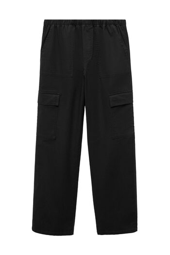 MANGO Kids Flowy cargo trousers