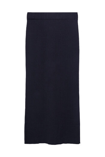 MANGO Kids Slit knitted skirt