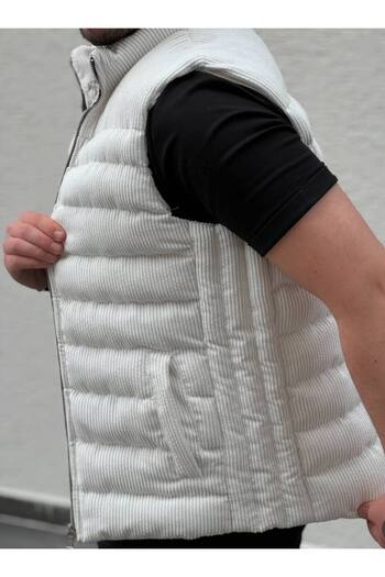 S&M CLOTHİNG Velvet Puffy Vest