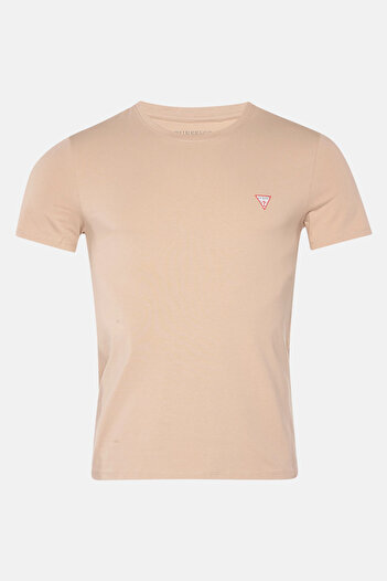 Guess Jeans Ανδρικό εκρού slim fit t-shirt G1DR Guess τζιν