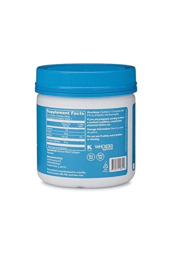 Vital Proteins Grass Fed Collagen Peptides Powder - Hydrolyzed, Dairy & Gluten Free - 20g per Serving - 5 oz