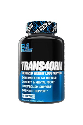 Evlution EVL Thermogenic Fat Burner - Weight Loss, Energy, Appetite Support - 60 Servings
