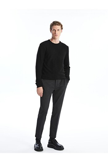 LC Waikiki Crew Neck Long Sleeve Men's Knitwear Sweater (W4)