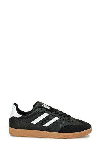 Kinetix Rudow Pu 5Fx Black Men's Sneaker