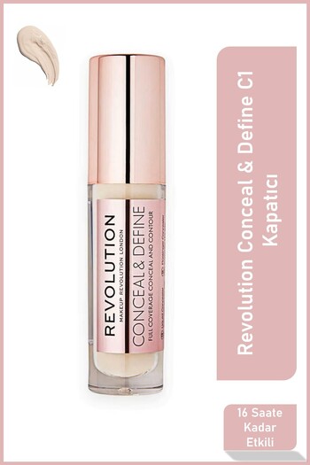 Revolution Conceal Define C1 Matte Finish 16 Hour Effective Concealer