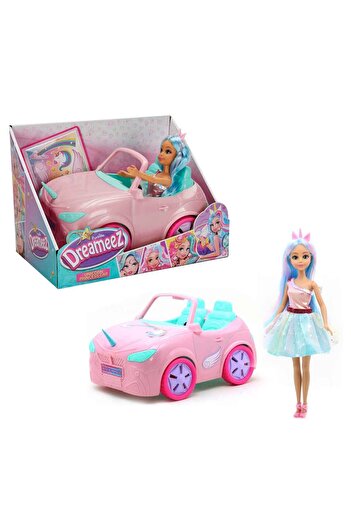 Sunman Dreameez Unicorn Pink Car and Princess Doll