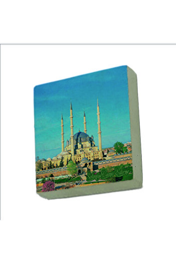 Sadrazam Edirne Selimiye Printed Natural Stone Magnet 5X5 Krt-164