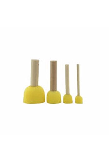 Filli Boya A Sponge Brush Set 4 Pieces (pom-pom Brush)