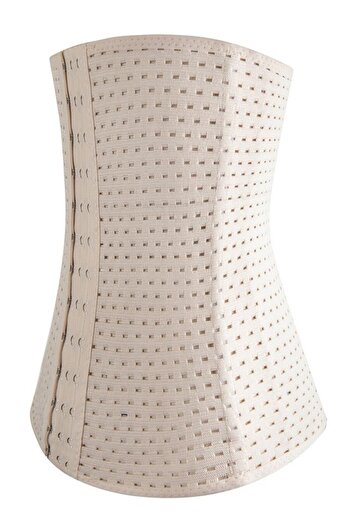 MİSTİRİK Ulyana Model - Waist Lifting Corset with Recovery Effect and Underwire Agraph - Skin Color