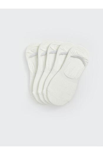 LC Waikiki Women's Plain Ballerina Socks 5 Pack