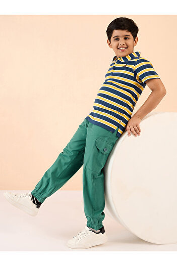 Stylo Bug By Styli Solid Drawstring Waist Cargo Joggers