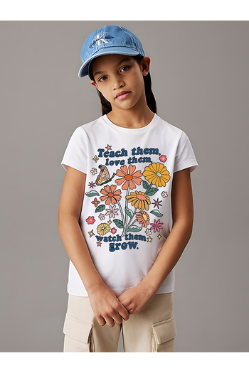 uyguntarz Children Teach Them Open Cotton Tshirt