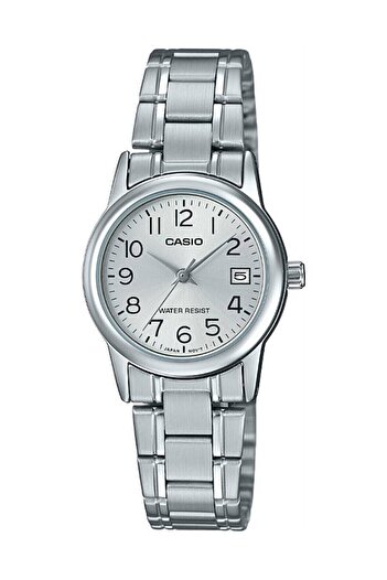 Casio Silver Color Steel Case Women Wrist Watch