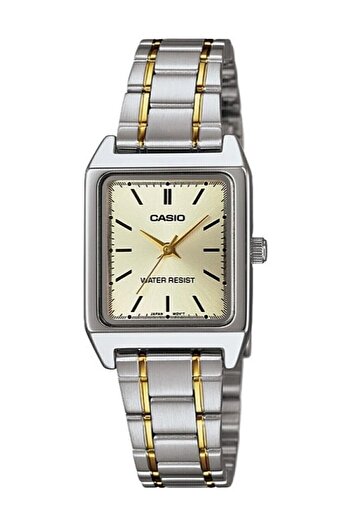 Casio Silver Yellow Color Women's Wristwatch