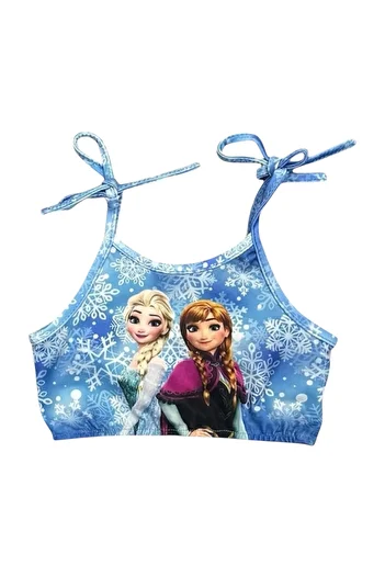Arya Nisa Kids Blue Baby Suit with Characters with Bags for Girls