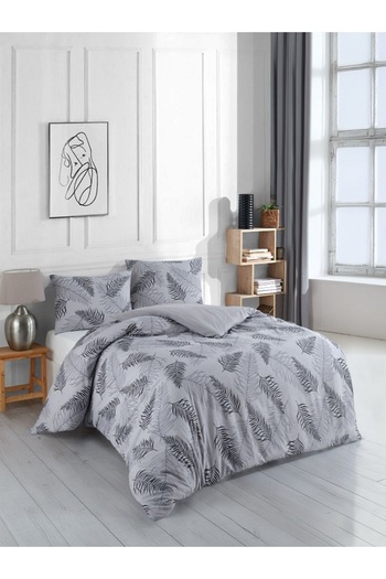 uykulife home collection UYKULIFE SET DE CUVEȚE DE PAT CU PENE GRI