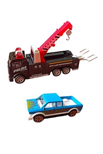 tmtoysandmore Metal Çekici ve Araba Set