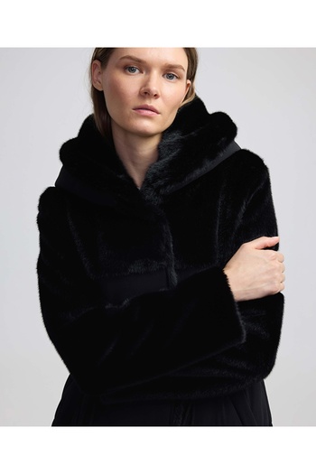 İpekyol Plush mix inflatable coat