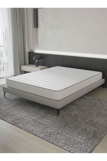 MODAMED Full Ortopedik Classic Lüks Bamboo Yaylı Yatak Ölçü Seçenekli, Sadece Yatakdır