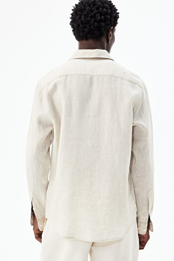 H&M Keten Gömlek Regular Fit