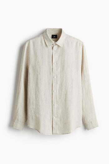 H&M Keten Gömlek Regular Fit