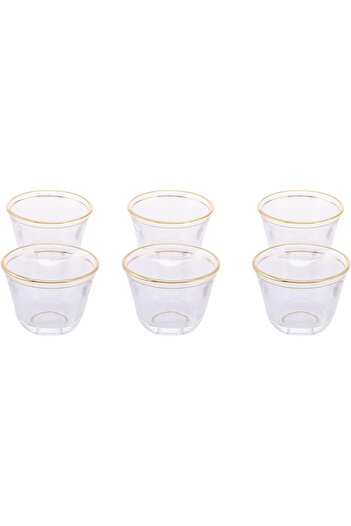 AKDC Cawa Cup 6Pcs Set L(6CM) XW(6CM) XH(5CM) Transparent 4560460023576
