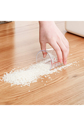 COOYA Rice Storage Box,34x26x19.5cm, Fade-proof,durability and extensive, for Kitchen Storage,White
