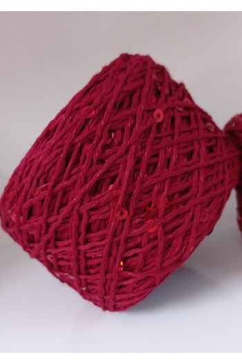 rüya hobi Red Code 05 Large Sequin Cotton Cotton 2-Piece Thread