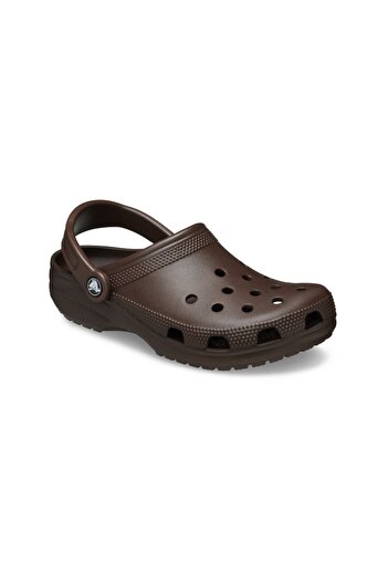 Crocs Unısex Marka Logolu Rahat Günlük Kullanım Kahverengi Terlik 10001-21Q