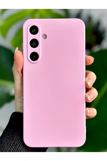 Go Aksesuar Galaxy A35 Compatible Launch Flexible Silicone Case with Velvet Inside