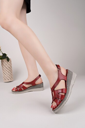 Diego Carlotti Genuine Leather Women's Daily Sandals Dd1952