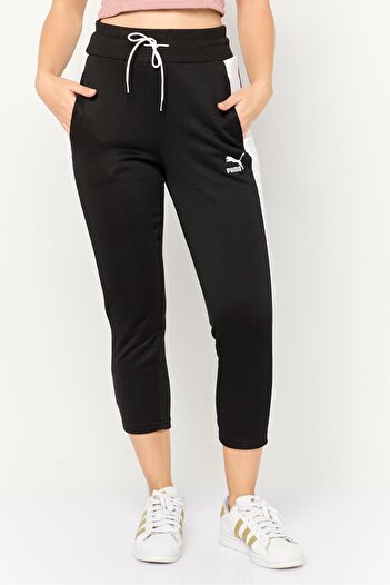 Puma Women Sportswear Fit Drawstring Sweatpants, Black