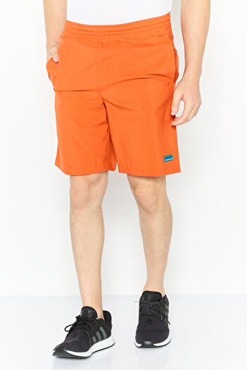 adidas Men Sportswear Fit Outdoor Shorts, Neon Orange