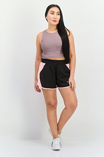 Puma Women Sportswear Fit Brand Logo Outdoor Shorts, Black