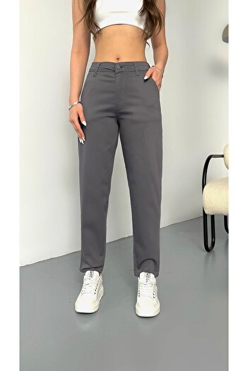 BİKELİFE Women's High Waist Lycra/Stretchy Mom Pants