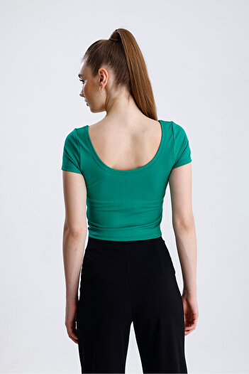 FV Short Sleeve Upaya Crop Top
