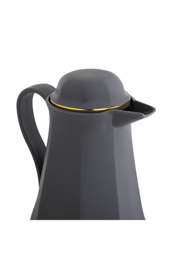 Alaska Thermos Set For Tea and Coffee 2 Piece 1L Gray Color