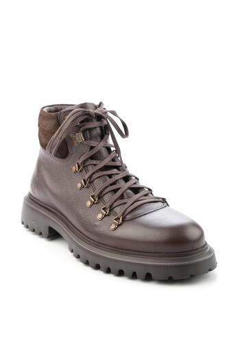 Hush Puppies Brown Leather Erkek Bot & Bootie Hp1144177103