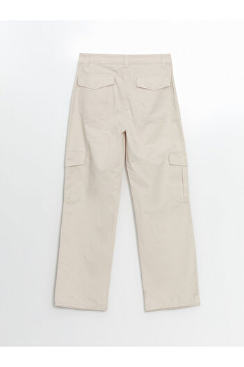LC Waikiki XSIDE Standart Fit Gabardin Kadın Kargo Pantolon