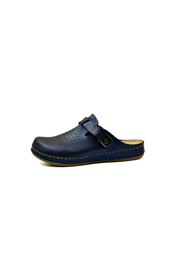 Tigerline Women's Slippers Tl063 Navy Blue Mosaic Sabo Slippers