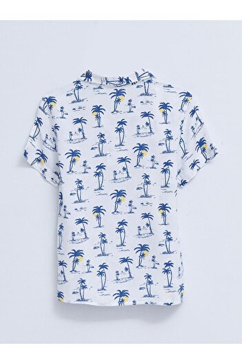 LC Waikiki Short Sleeve Printed Baby Boy Shirt (S2)